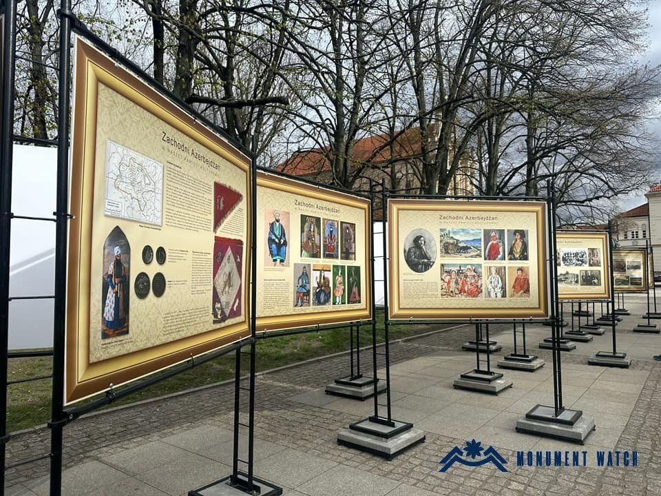 An exhibition in Warsaw titled "The Historical-Cultural Heritage of ...